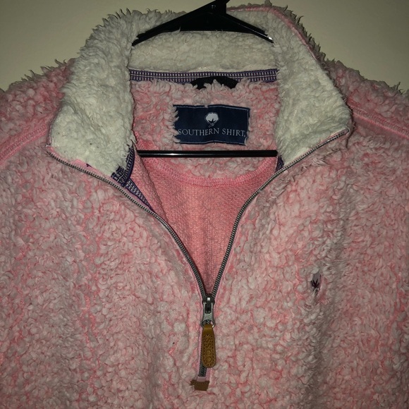 SSCO Sherpa Pullover quarter zip🖤 - Picture 2 of 2